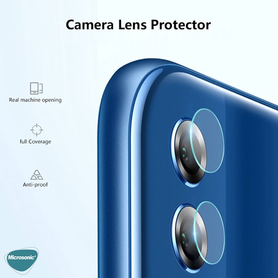 Microsonic Huawei Honor 10 Lite Kamera Lens Koruma Camı 2
