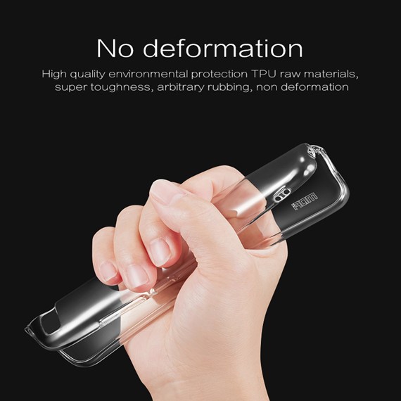 Microsonic Huawei Mate 10 Pro Kılıf Transparent Soft Beyaz 3