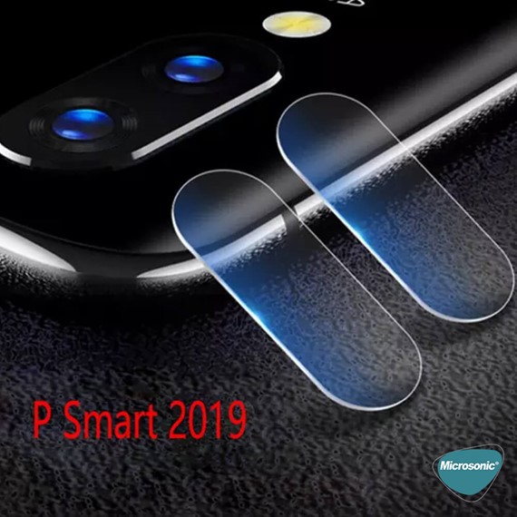 Microsonic Huawei P Smart 2019 Kamera Lens Koruma Camı 5