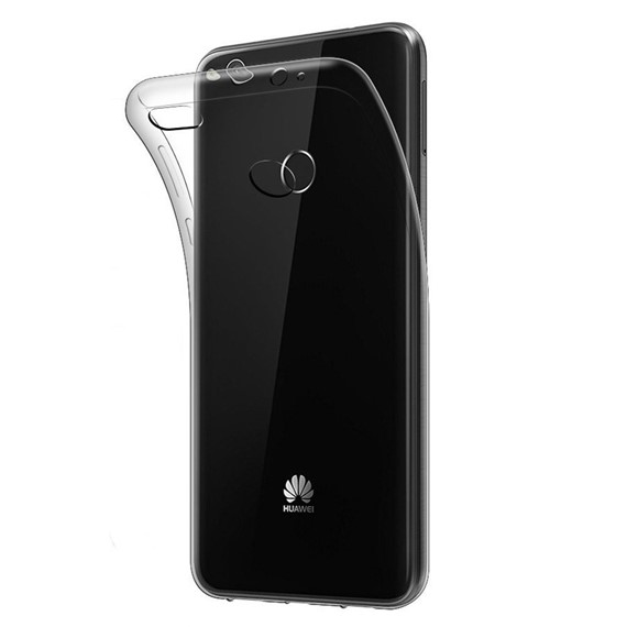 Microsonic Huawei P9 Lite 2017 Kılıf Transparent Soft Beyaz 3