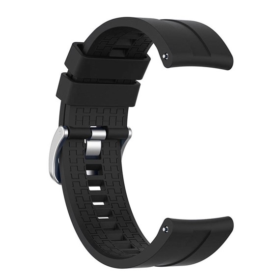 Microsonic Huawei Watch 3 Kordon Silicone RapidBands Siyah 1