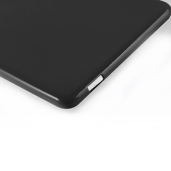 Microsonic Matte Silicone Apple iPad 9 7 2017 A1822-A1823 Kılıf Siyah 5