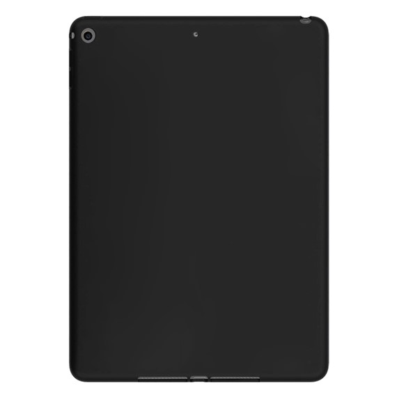 Microsonic Matte Silicone Apple iPad 9 7 2017 A1822-A1823 Kılıf Siyah 2