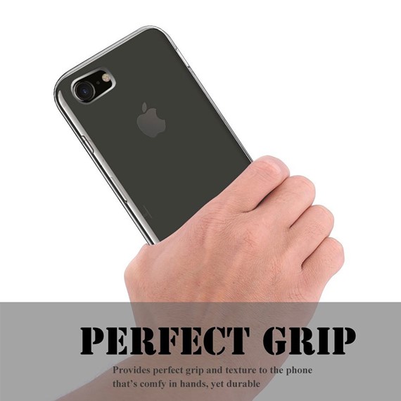 Microsonic Apple iPhone 8 Kılıf Transparent Soft Beyaz 2