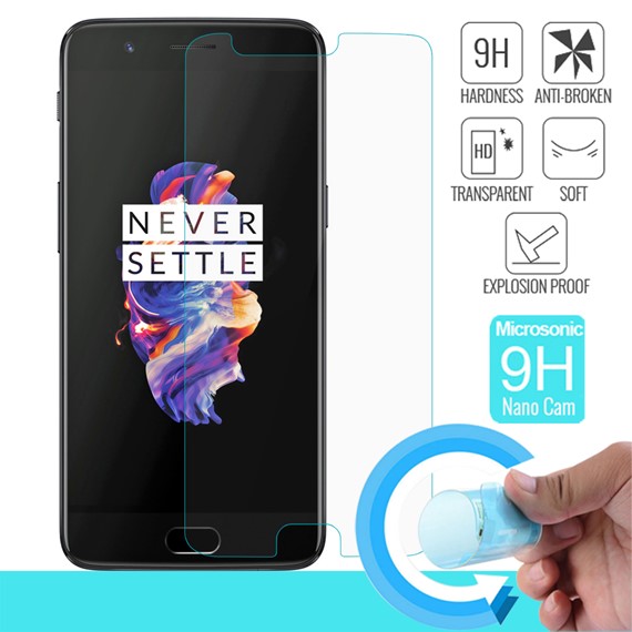Microsonic OnePlus 5 Nano Cam Ekran koruyucu Kırılmaz film 1