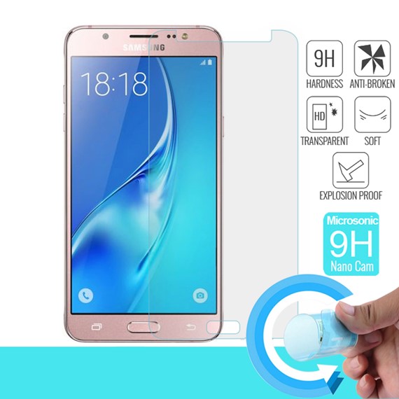 Microsonic Samsung Galaxy J5 2016 Nano Cam Ekran koruyucu Kırılmaz film 1