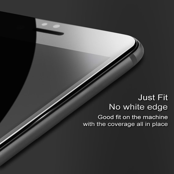 Microsonic Samsung Galaxy J5 Pro Tam Kaplayan Temperli Cam Ekran koruyucu Kırılmaz Film Beyaz 4