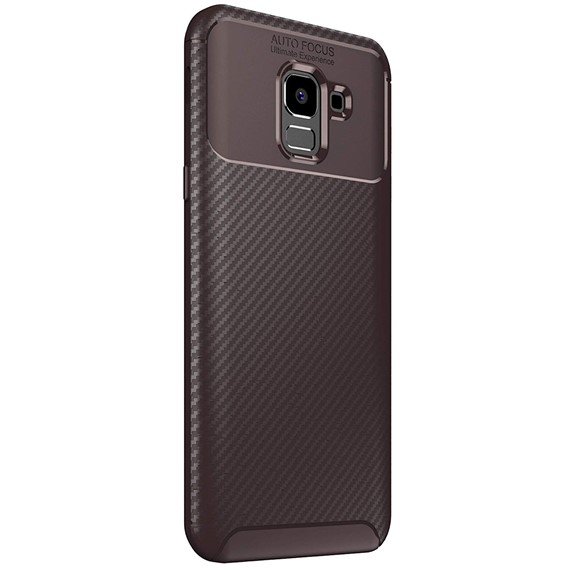 Microsonic Samsung Galaxy J6 Kılıf Legion Series Kahverengi 2