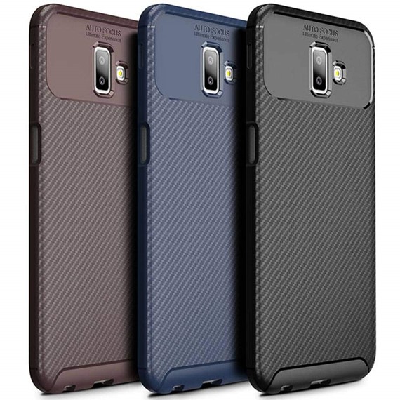 Microsonic Samsung Galaxy J6 Plus Kılıf Legion Series Siyah 4