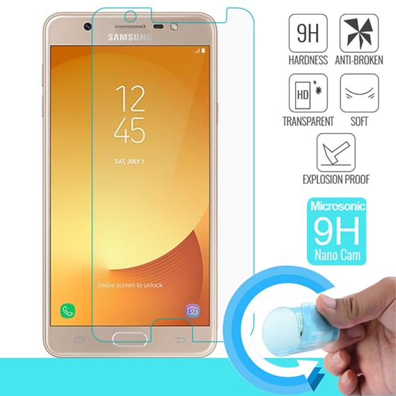 Microsonic Samsung Galaxy J7 Max Nano Cam Ekran koruyucu Kırılmaz film 1