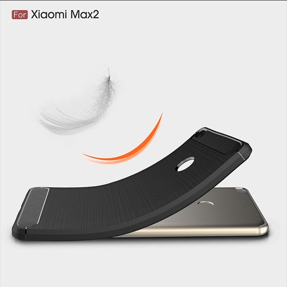 Microsonic Xiaomi Mi Max 2 Kılıf Room Silikon Lacivert 3