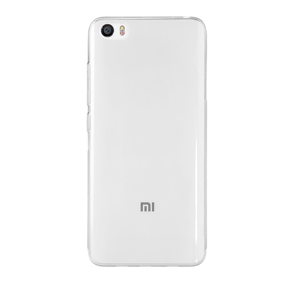 Microsonic Xiaomi Mi5 Prime Kılıf Transparent Soft Beyaz 2