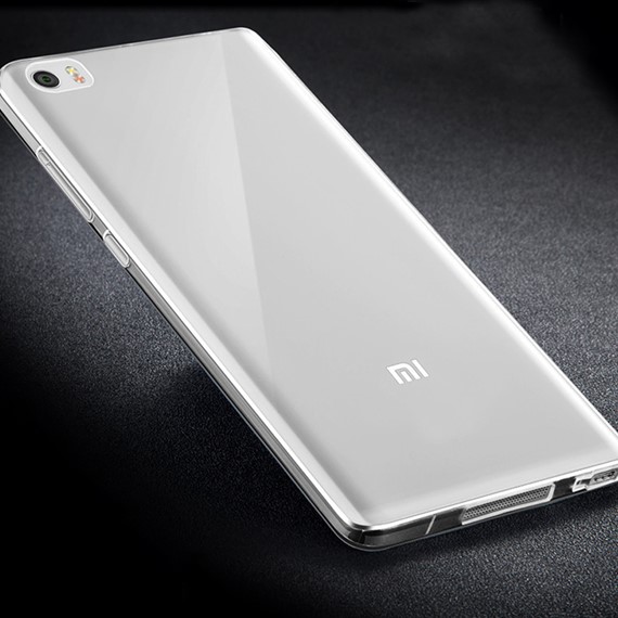 Microsonic Xiaomi Mi5 Prime Kılıf Transparent Soft Beyaz 4