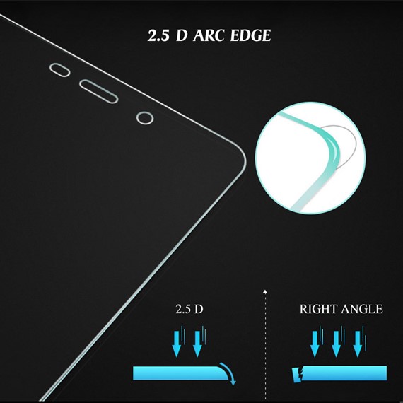 Microsonic Xiaomi Redmi 4A Temperli Cam Ekran koruyucu Kırılmaz film 3