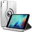 Microsonic iPad Pro 9 7 Kılıf 360 Dönerli Stand Deri Gümüş