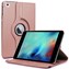 Microsonic iPad Pro 9 7 Kılıf 360 Dönerli Stand Deri Rose Gold