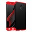 Microsonic Xiaomi Redmi Note 4 Kılıf Double Dip 360 Protective Siyah Kırmızı