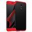 Microsonic Xiaomi Redmi 5 Kılıf Double Dip 360 Protective Siyah Kırmızı