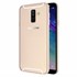 Microsonic Samsung Galaxy A6 Plus 2018 Kılıf Transparent Soft Beyaz 1