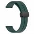 Microsonic Samsung Galaxy Watch 42mm Kordon Ribbon Line Koyu Yeşil 1