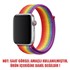 Microsonic Apple Watch Series 2 38mm Hasırlı Kordon Woven Pride Edition 2