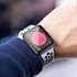Microsonic Apple Watch Series 3 38mm Kılıf Matte Premium Slim WatchBand Kırmızı 5