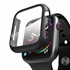 Microsonic Apple Watch Series 5 40mm Kılıf Matte Premium Slim WatchBand Siyah 1