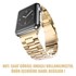 Microsonic Apple Watch Series 4 40mm Metal Stainless Steel Kordon Gold 2