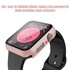 Microsonic Apple Watch Series 3 42mm Kılıf Matte Premium Slim WatchBand Rose Gold 2