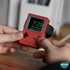 Microsonic Apple Watch 7 45mm Masaüstü Şarj Standı Gameboy Kırmızı 2