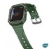 Microsonic Apple Watch 9 45mm Kordon Dual Apex Resist Siyah Lacivert 4