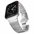 Microsonic Apple Watch SE 2022 40mm Kordon Link Bracelet Band Gümüş 5
