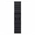 Microsonic Apple Watch Series 5 44mm Kordon Link Bracelet Band Siyah 1