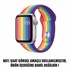 Microsonic Apple Watch Series 3 42mm Kordon ActiveFlex Wristband Pride Edition 2