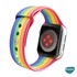 Microsonic Apple Watch Series 4 44mm Kordon ActiveFlex Wristband Pride Edition 5