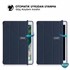 Microsonic Apple iPad 9 7 2018 A1893-A1954 Folding Origami Design Kılıf Gold 4