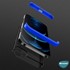 Microsonic Apple iPhone 12 Kılıf Double Dip 360 Protective Mavi 3