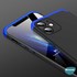 Microsonic Apple iPhone 12 Kılıf Double Dip 360 Protective Siyah Mavi 5