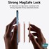 Microsonic Apple iPhone 14 Pro Max Leather Wallet MagSafe Sarı 3