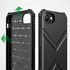 Microsonic Apple iPhone 6 Kılıf Diamond Shield Siyah 5