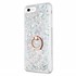 Microsonic Apple iPhone 6S Plus Kılıf Glitter Liquid Holder Gümüş 2