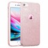 Microsonic Apple iPhone 6 Kılıf Sparkle Shiny Rose Gold 1