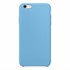 Microsonic Apple iPhone 6 Kılıf Liquid Lansman Silikon Kantaron Mavisi 2