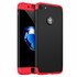 Microsonic Apple iPhone 6S Kılıf Double Dip 360 Protective Siyah Kırmızı 1