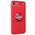 Microsonic Apple iPhone 6S Kılıf Kickstand Ring Holder Kırmızı 2