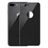 Microsonic Apple iPhone 8 Plus Arka Tam Kaplayan Temperli Cam Koruyucu Siyah 1