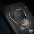 Microsonic Honor X9A Kılıf Deri Dokulu Silikon Siyah 3
