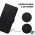 Microsonic Huawei Mate 10 Lite Kılıf Fabric Book Wallet Siyah 4