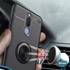 Microsonic Huawei Mate 10 Lite Kılıf Kickstand Ring Holder Siyah Rose 3