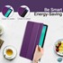 Microsonic Huawei MatePad Air Kılıf Slim Translucent Back Smart Cover Lacivert 5